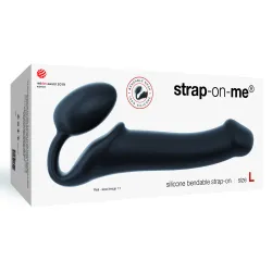 strap on me Gode Plug STRAP-ON-ME Bendable L 16 x 3.7 cm Noir
